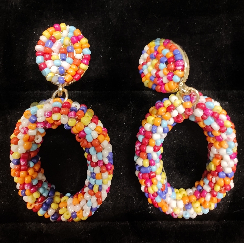 Bold Statement Sugarfix Multiple Color Seed Bead … - image 1